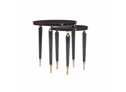 Group Side tables Coffee tables Coffee table e Tables Set 2pcs Black